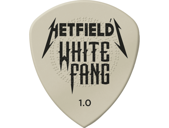 DUNLOP PH122P100 - Hetfield's White Fang - Player's Pack de 6, 1,00mm