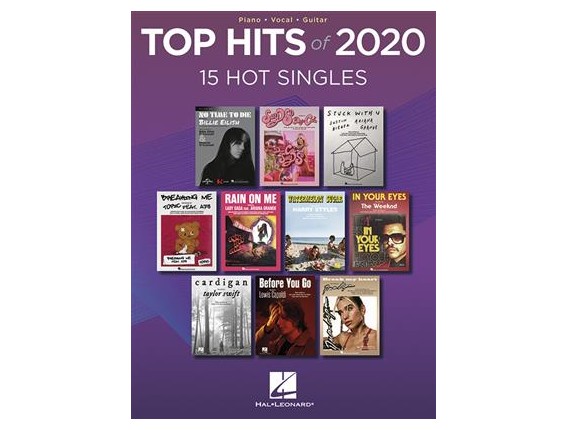 Top Hits of 20120 - HL00355701 - 15 Hot Singles - Piano, Chant et Guitare