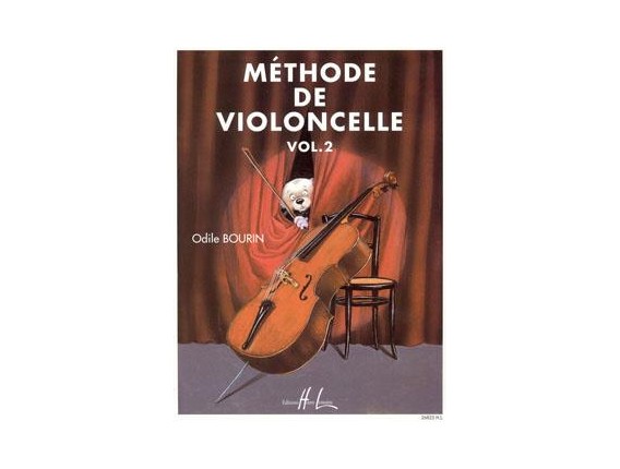 Méthode de violoncelle VOL2 - Odile Bourin - Ed Lemoine