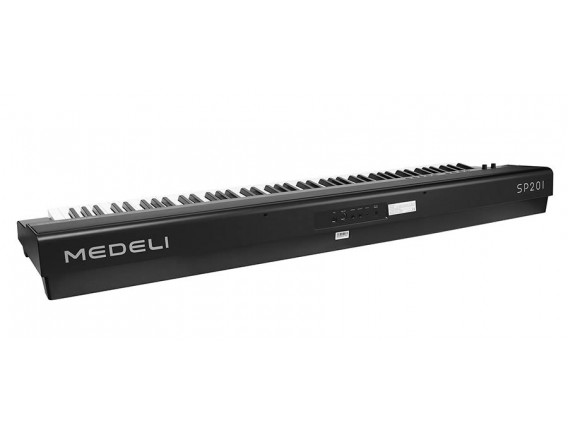 MEDELI - SP 201/BK - piano numérique de scène, 88 touches hammer action, (K6), 2x20W, NOIR