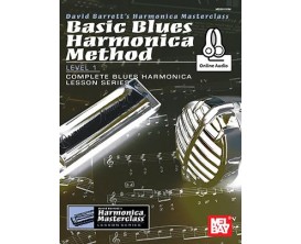 Basic Blues Harmonica Method Level 1