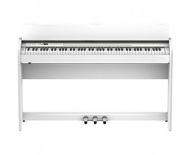ROLAND F701-WH - Piano meuble digitale, 88 notes, Toucher lesté, Blanc