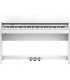 ROLAND F701-WH - Piano meuble digitale, 88 notes, Toucher lesté, Blanc