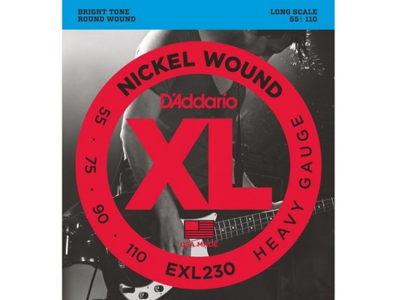 D'ADDARIO EXL230 REGULAR HARD 055-110