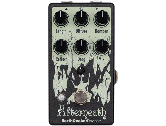 EARTHQUAKER Afterneath V3 - Reverb pro, réglages multiples