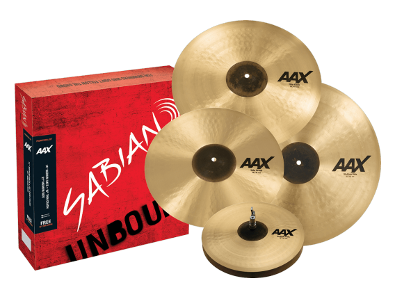 SABIAN - AAX SET - 25005XCP Set harmonique - Promotional 14"-16"-21" + crash 18" FREE