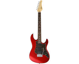 FGN - FGJOS2CLGCAR - Guitare électrique, J-Standard Odyssey, Candy Apple Red, Housse