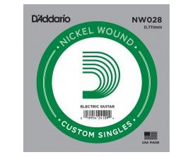 D'ADDARIO NW028 028 FILE ROND NICKEL