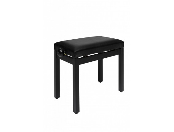 STAGG PB36 BKM SBK - BANQUETTE NOIR MAT+SKAI NOIR