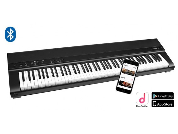 MEDELI - SP 201+/BK - piano numérique de scène, 88 touches hammer action, (K6), 2x20W, avec bluetooth, NOIR