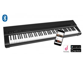 MEDELI - SP 201+/BK - piano numérique de scène, 88 touches hammer action, (K6), 2x20W, avec bluetooth, NOIR