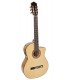 SALVADOR CORTEZ - CF55CE - guitare classique, table en épicéa massif, fond & éclisses en sycomore, Fishman, cutaway