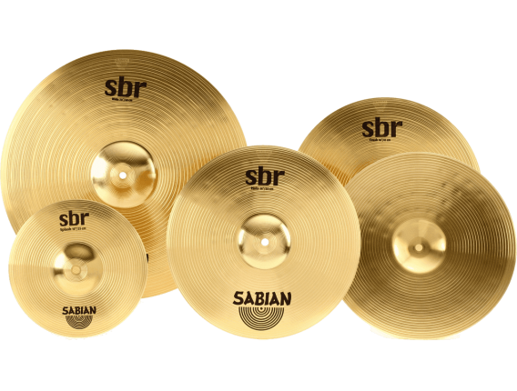 SABIAN - SBR8 - SBR5003G Set harmonique - Promo 14"-16"-20" + splash 10" offerte