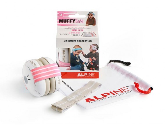 ALPINE Muffy Rose - ALP-MUF/BBP - Protection auditive pour bébé