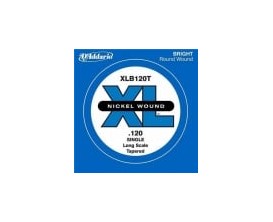 D'ADDARIO XLB120T 120 XL BASSE NICKEL LONG TAPER D'ADDARIO XLB120T 120 XL BASSE NICKEL LONG TAPER