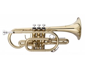 STAGG - CR215S - Cornet en Sib, perce ML, corps en laiton