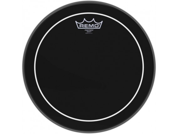 REMO - ES-0612-PS - Peau Ebony Pinstripe 12" pour Tom/ Caisse claire