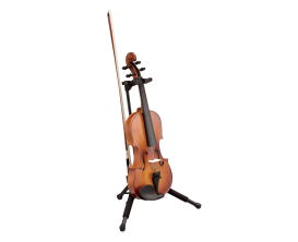 HERCULES - HCDS-571BB - Violin Stand / Viola Stand, AGS, accessory tray, bow holder, with bag