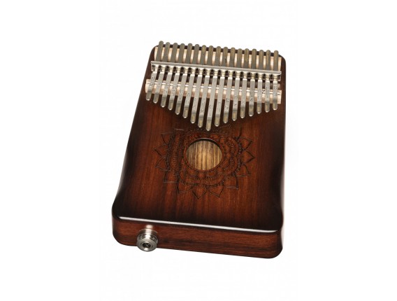 STAGG KALI-PRO17E-MA - Kalimba acajou électro-acoustique, 17 lames