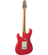 EKO - AIRE-RELIC-RED Relic - Type Strat Aire Relic Fiesta Red