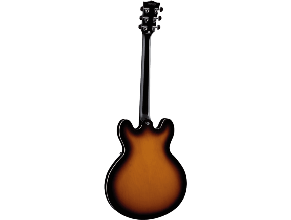 EKO - SA350 Hollowbody - Tribute double cut Sunburst