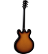EKO - SA350 Hollowbody - Tribute double cut Sunburst