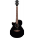 IBANEZ - AEG50L-BKH Black High Gloss guitare folk électro-acoustique pour gaucher