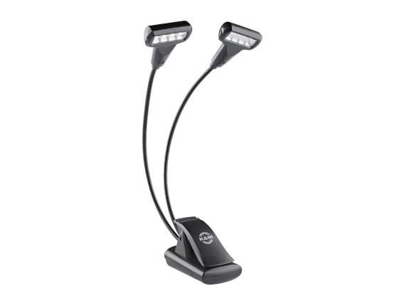 K&M 12273 - Lampe de pupitre 2 bras en T 4 Leds