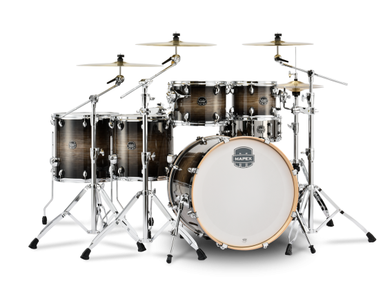 MAPEX - MXAR628SCTK - Jeu de fûts, Armory, Stage+, Black Dawn TK