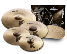 ZILDJIAN - ZIKS5791 - Cymbal set, K Zildjian, K Sweet Cymbal Pack, 15H/17+19Cr/21R