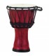 PEAR - PBJVR-7/699 Rope Tuned Molten Scarlet djembé 7 pouces