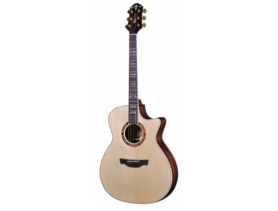 CRAFTER - STG G22CE EDIT - Stage series 22, guitare électro-acoustique Grand auditorium avec table en épicéa massif