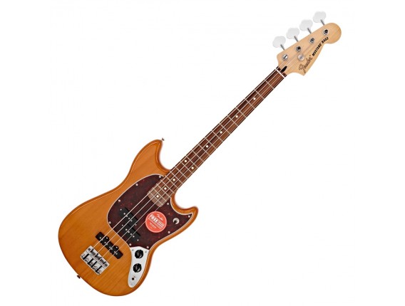 FENDER - 0144053528 - Player Mustang Bass PJ, Pau Ferro, Aged Natural