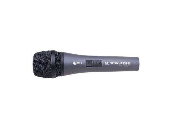 Sennheiser e835s - microphone dynamique cardioid avec switch on/off, Evolution Serie