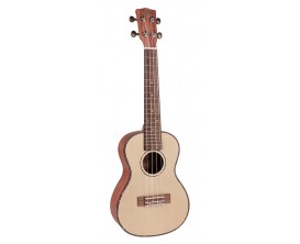 Korala UKC-410 - Ukulele performer concert, Top en épicéa, dos et éclisses en sapele Korala UKC-410 - Ukulele performer concert, Top en épicéa, dos et éclisses en sapele