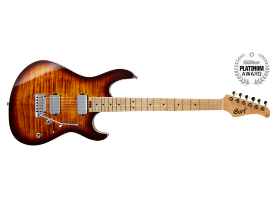 Cort G290 FAT II AVB - Antique Violin Burst, guitare électrique, 2 humbucker