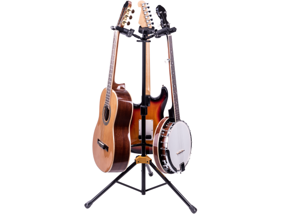 HERCULES HCGS-432B+ Guitar Stand, AGS Plus, for three instruments