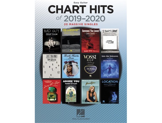 Chart Hits 2019-2020 - Easy Guitar