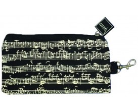 Pencil Case Sheet Music Black