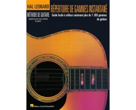 Hal Leonard - Répertoire de gammes instantané
