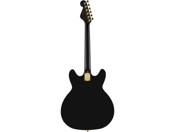 HAGSTROM - HSVIK6709 - Guitare électrique, 67' Viking, Black Gloss