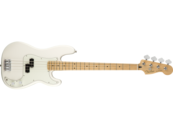 FENDER 0149802515 - Player Precision Bass, Maple Fingerboard, Polar White