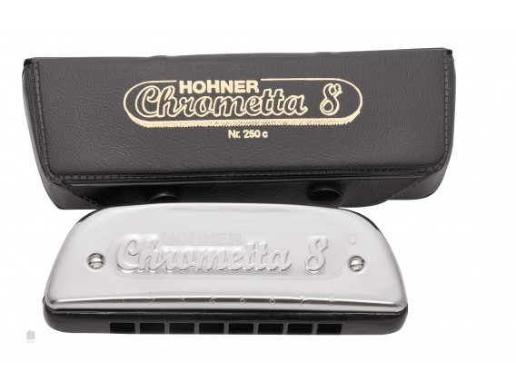 HOHNER M25001 Chrometta 8C (Do), chromatique 8 trous