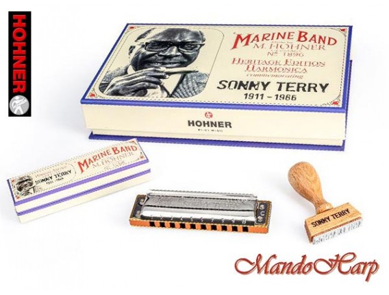 HOHNER M191101 Harmonica en C (Do), Sonny Terry Heritage Edition