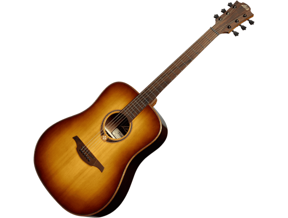 LÂG - GLA T118D-BRS - Guitare Dreadnought Folk, Brown Shadow