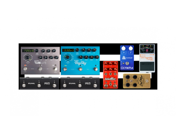 PEDALTRAIN PT-M24-HC Metro 24 HC - Pedalboard 60.9x20.3x3.5 cm, avec hardcase