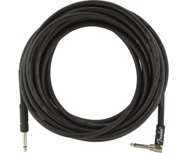 FENDER 0990820060 - Professional Series Instrument Cable, droit/coudé 7.5 mètres, noir FENDER 0990820060 - Professional Series Instrument Cable, droit/coudé 7.5 mètres, noir