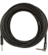 FENDER 0990820060 - Professional Series Instrument Cable, droit/coudé 7.5 mètres, noir