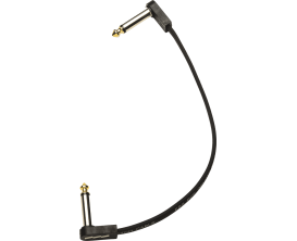 EBS - PCF-DL18 - Flat Patch Cable 18 cm, jacks coudé