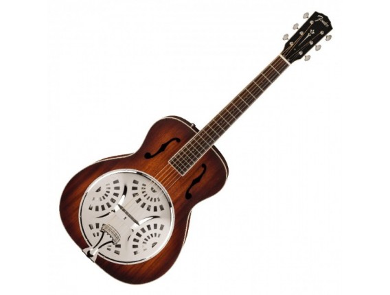 FENDER 0970392337 PR-180E - Resonator Walnut Fingerboard, Aged Cognac Burst